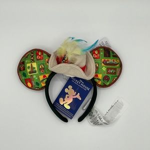 2022 Disney Parks Walt Disney World 50th Enchanted Tiki Room Minnie Ear Headband